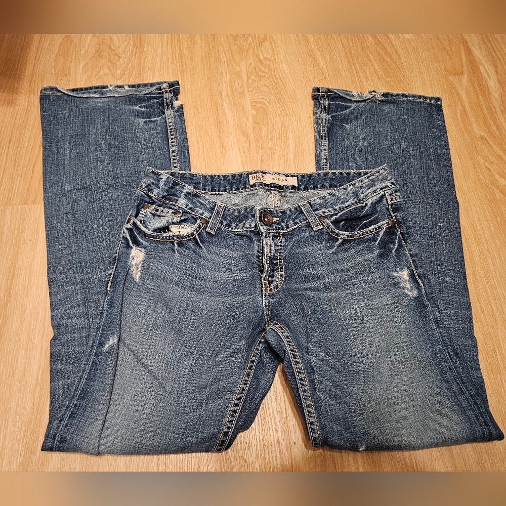 BKE Classic Blue Boot Cut Jeans